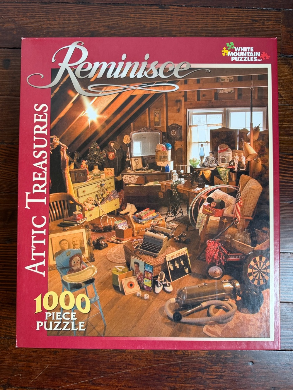 White Mountain Reminisce puzzle - 1000 pieces